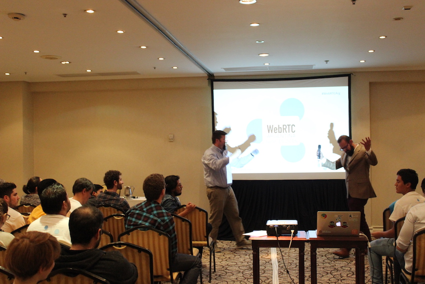 Arin Sime and David Alfaro discuss the future of WebRTC at WebRTC Argentina