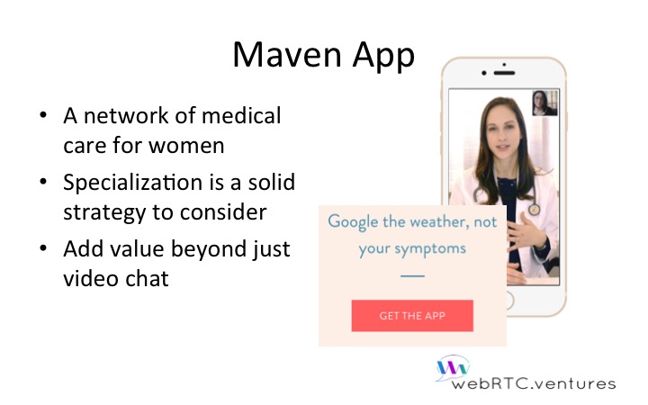 Maven Health Clinic allows for video consultation with doctors for women