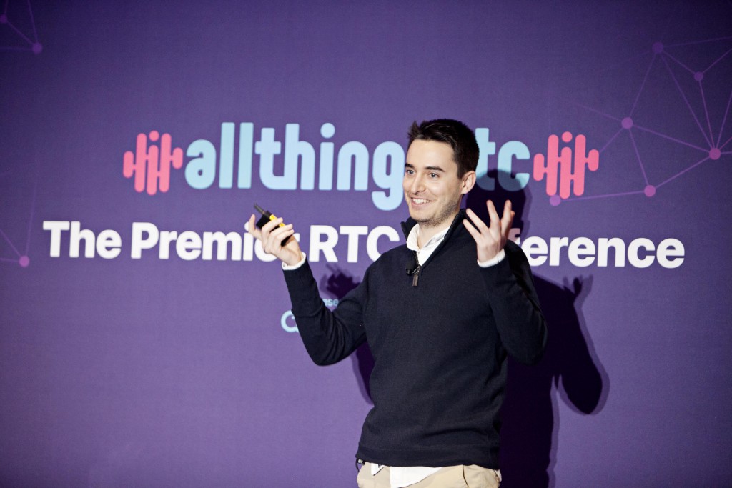 Alberto Gonzalez Trastoy, Senior Software Engineer, WebRTC Ventures, presents “Latest WebRTC Development Trends and Implementations” at AllThingsRTC, the premier real-time communication event hosted by Agora, San Francisco, CA, June 13, 2019.