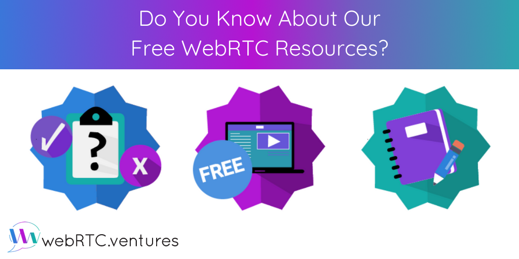 We created free resources to familiarize you with WebRTC! Check out our eCourses and eBooks to start building secure WebRTC applications.